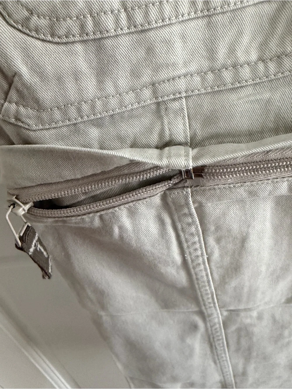 NWT Kids WRANGLER Originals Khaki Zip-Off Pants to Shorts 14 HUSKY 100% Cotton